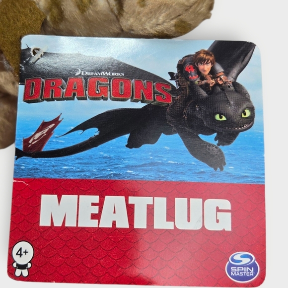 How To Train Your Dragon Race to the Edge Meatlug Plush Pals 6" - Picture 4 of 7